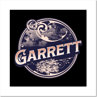 Garret Name Tshirt Posters and Art